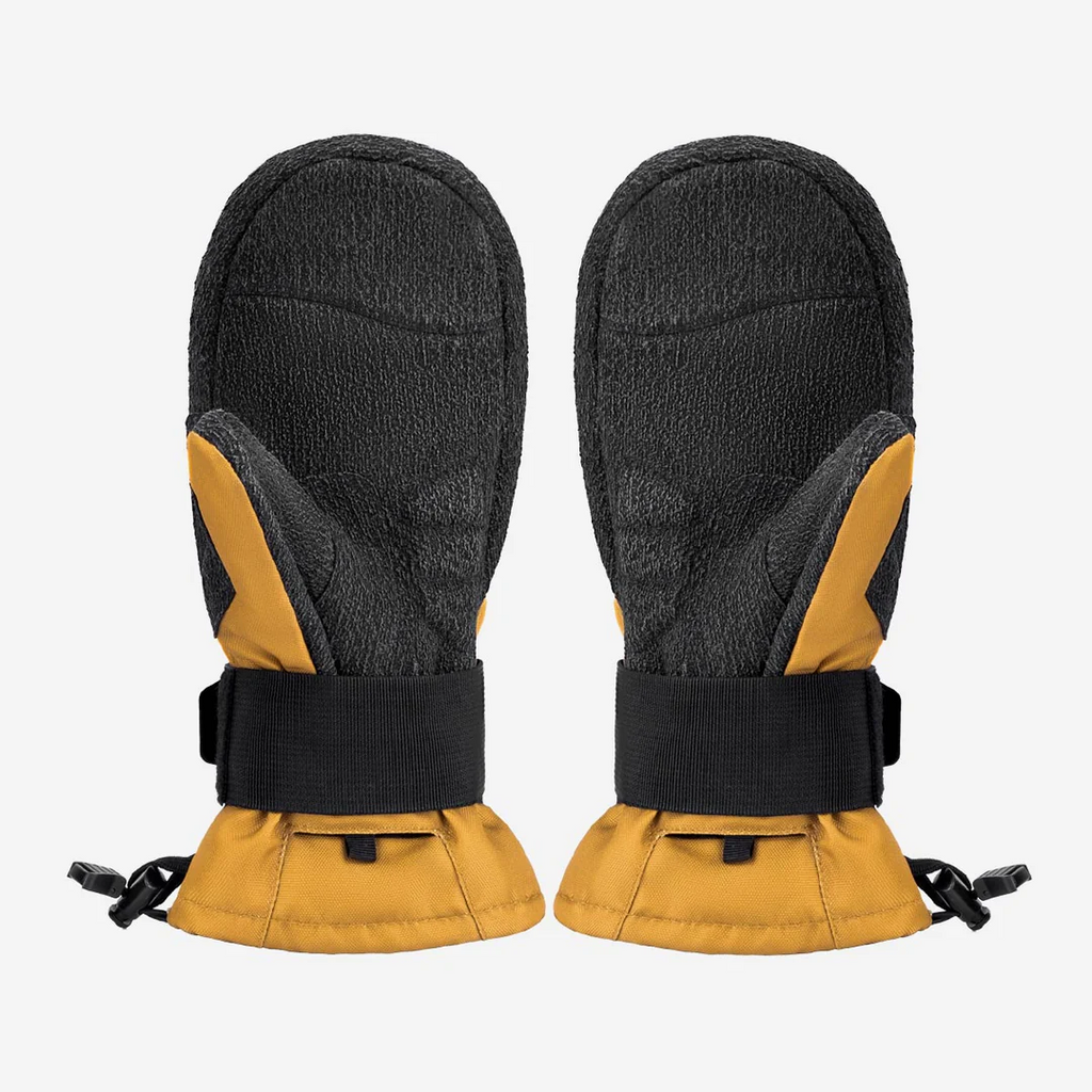 OutdoorMaster Mitaines de ski imperméables 3M et KEVLAR pour hommes et femmes brun - Taille L