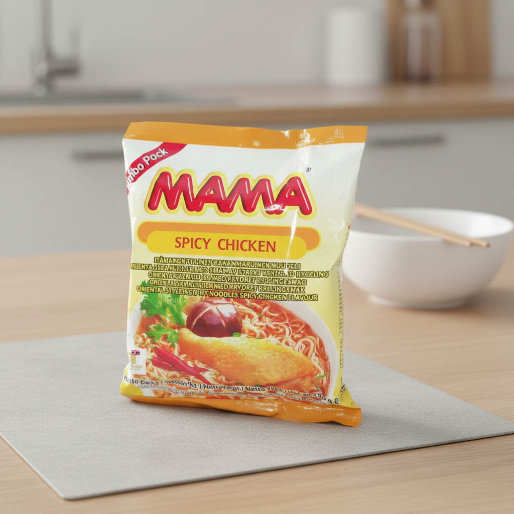 MAMA Nouilles instantanées saveur poulet épicé 90 g