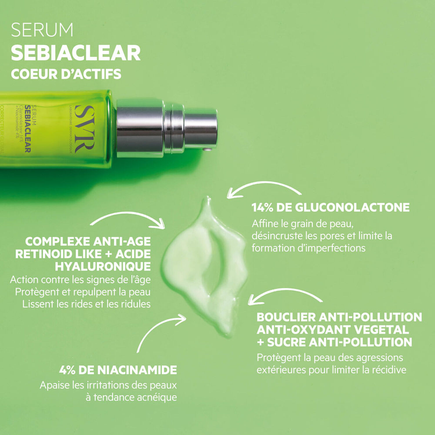 SVR SEBIACLEAR Sérum anti-imperfections - 30 ml