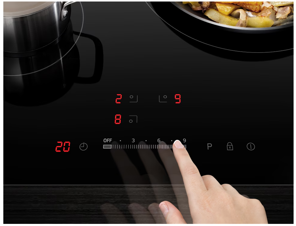 SAMSUNG NZ63M3707AK Plaque à induction 3 zones - 7200 W