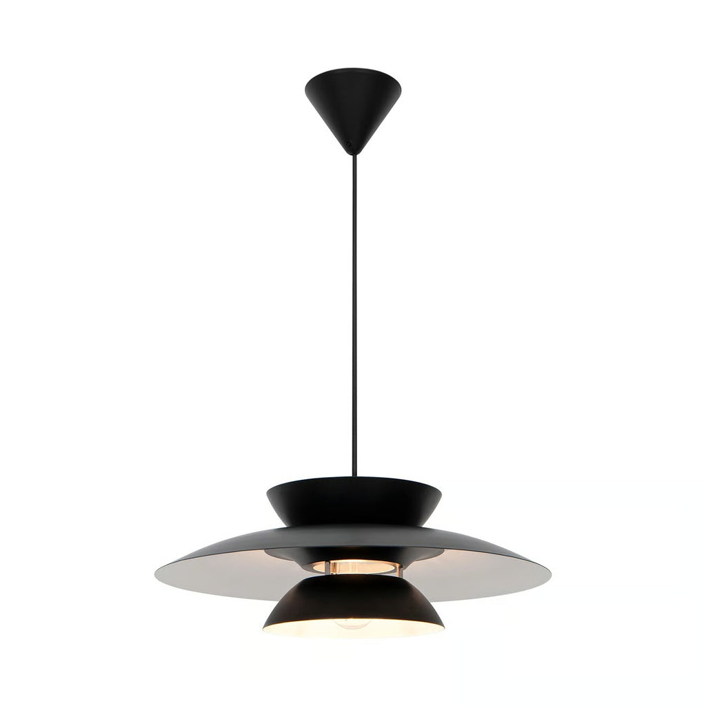 Suspension CARMEN 45 métal noir IP20 E27 - Nordlux, Intérieur