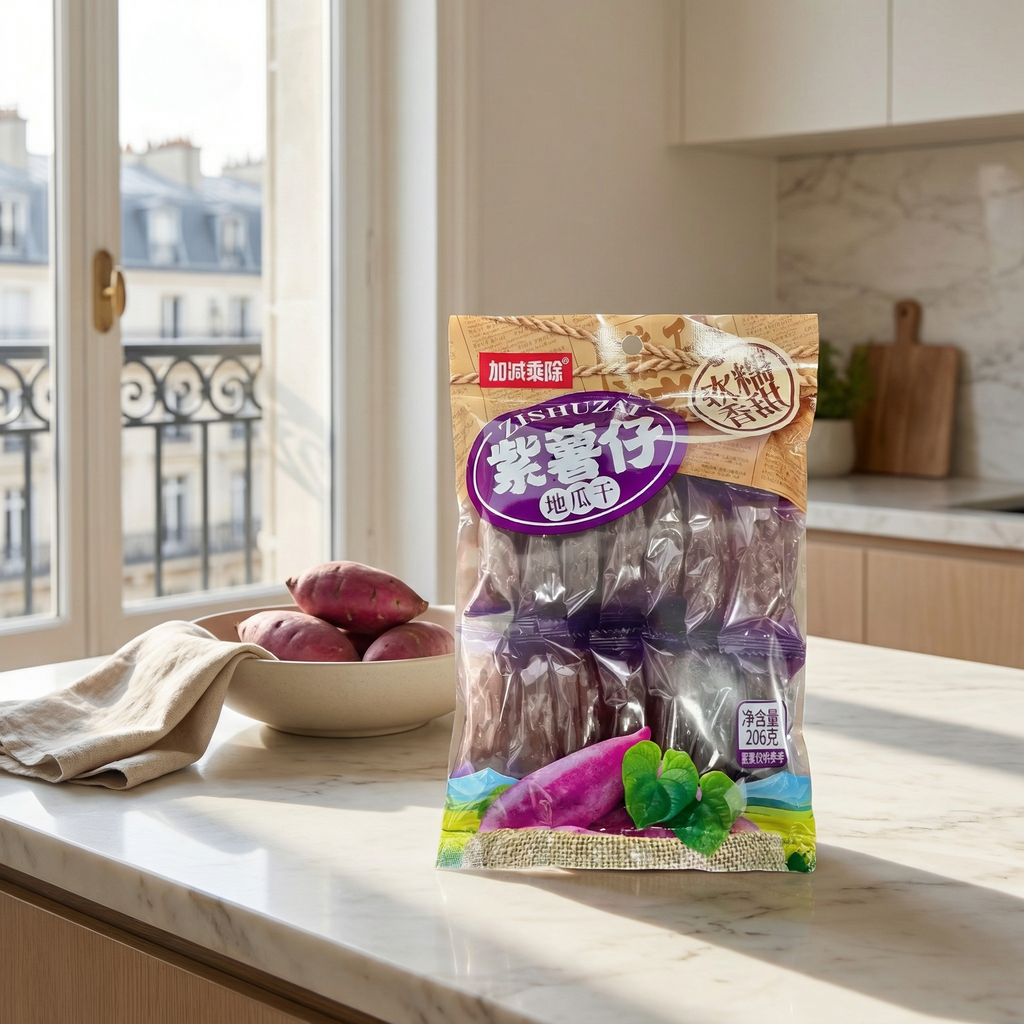 Jiajianchengchu Patate douce violette - 206 g