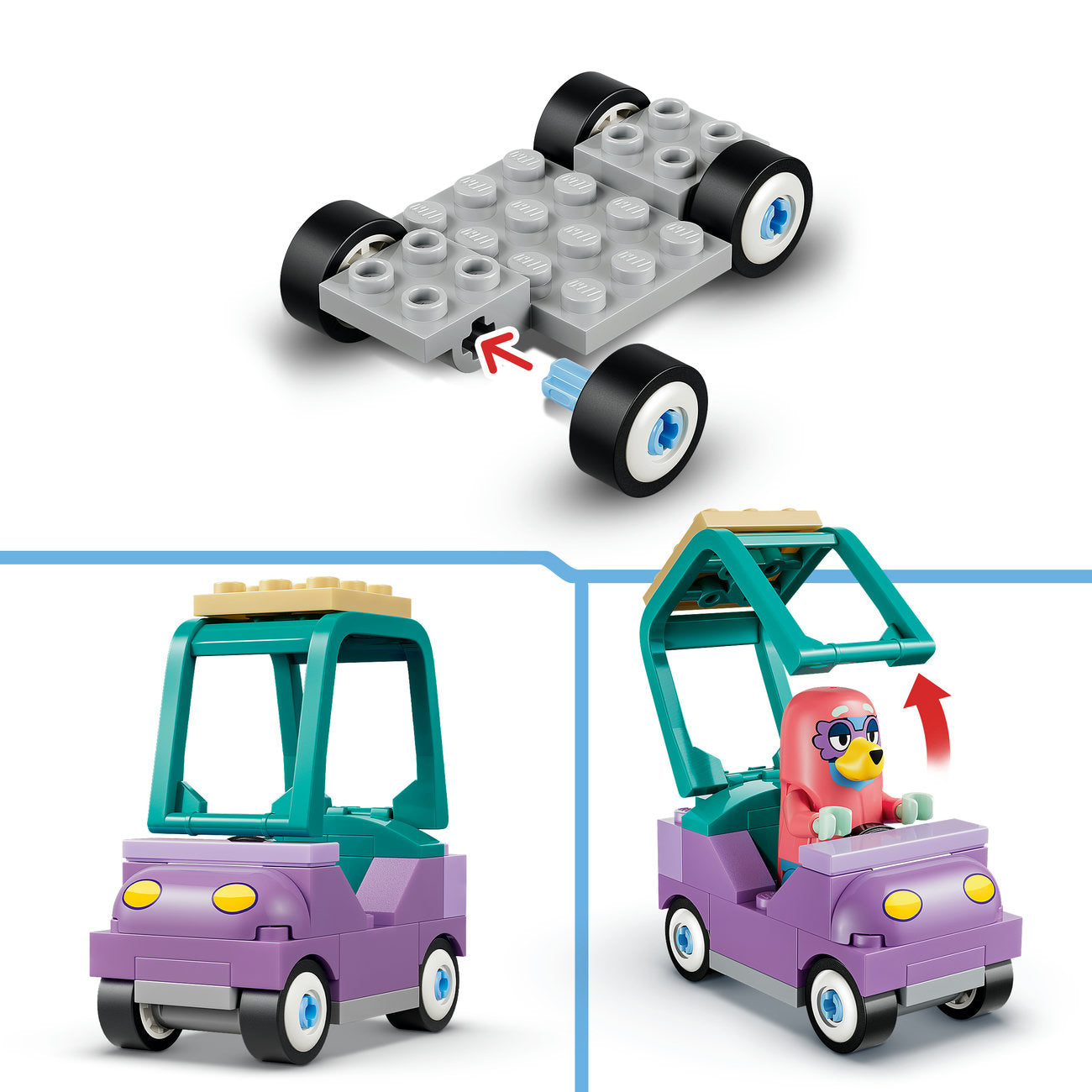 LEGO Bluey 11216 Les grand-mères avec Bingo et Bluey