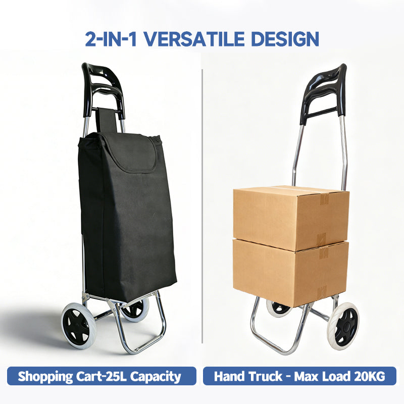 Strong bird Nouveau modèle 2026 | Chariot de courses pliable grande taille avec poignée ergonomique Noir, Chariot de courses très vendu en Europe adapté aux personnes âgées, Grande capacité et robuste pour courses au supermarché, Soldes du Nouvel An,