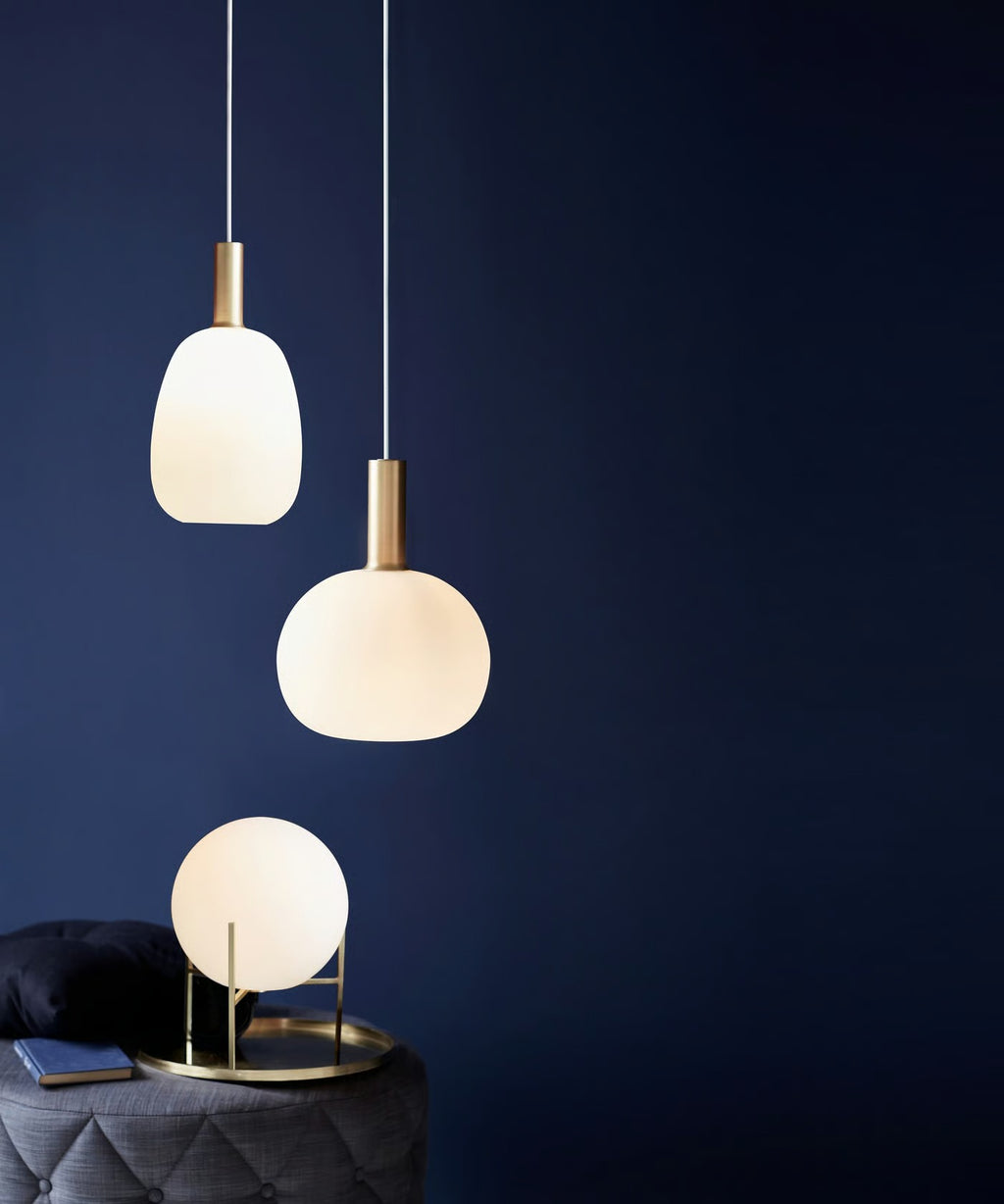 Suspension ALTON 23 verre blanc IP20 E27 - Nordlux, Intérieur