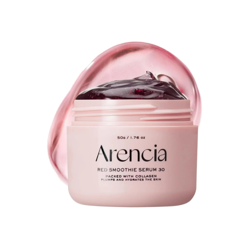 Arencia Masque Sérum Visage Nuit Smoothie Rouge - 50 g