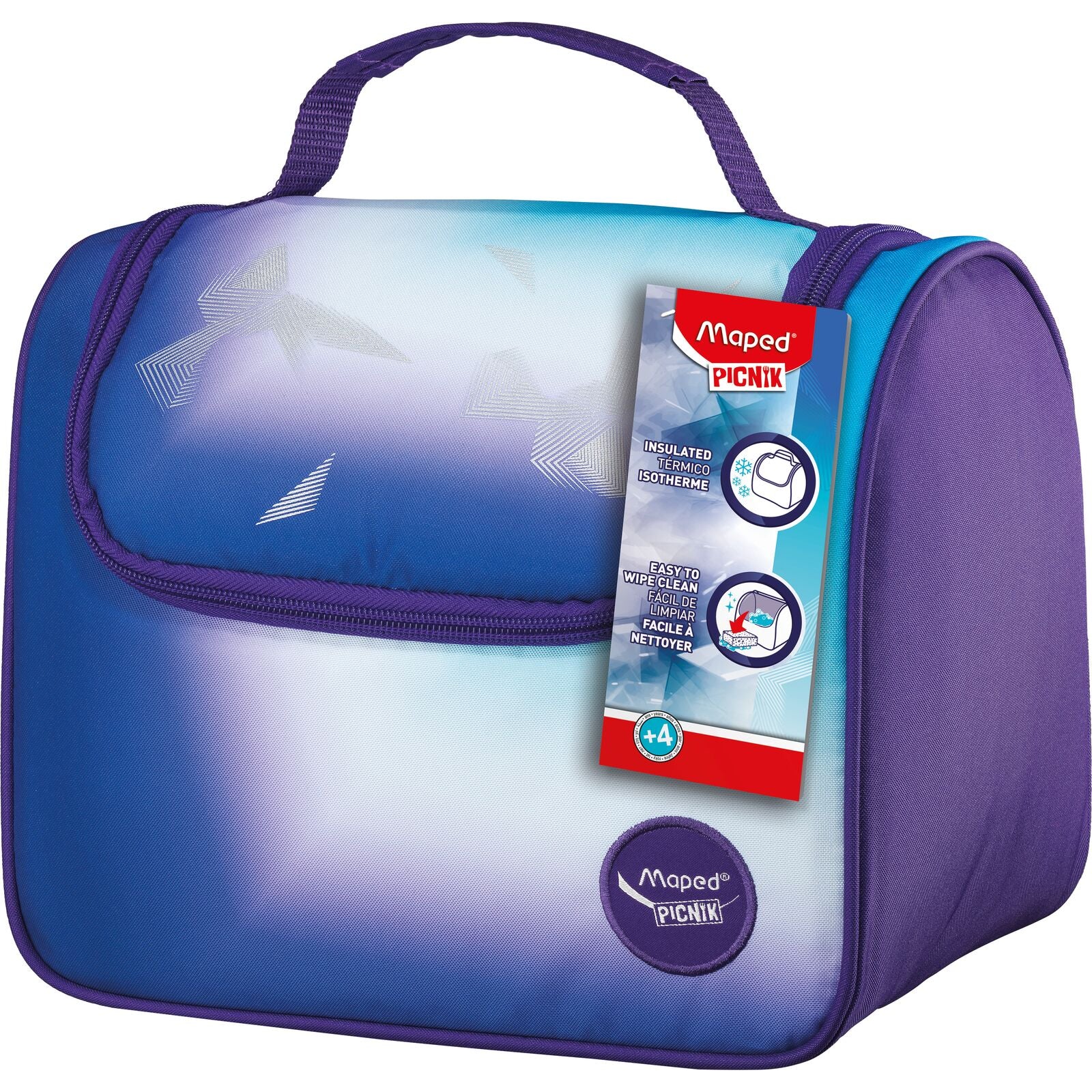 Maped Picnik Origins Sac à Repas Isotherme 6,3 L Bleu