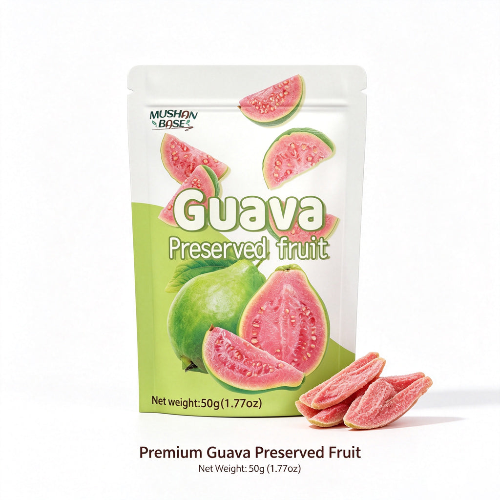 MUSHAN BASE Goyaves séchées à chair rouge - 50 g