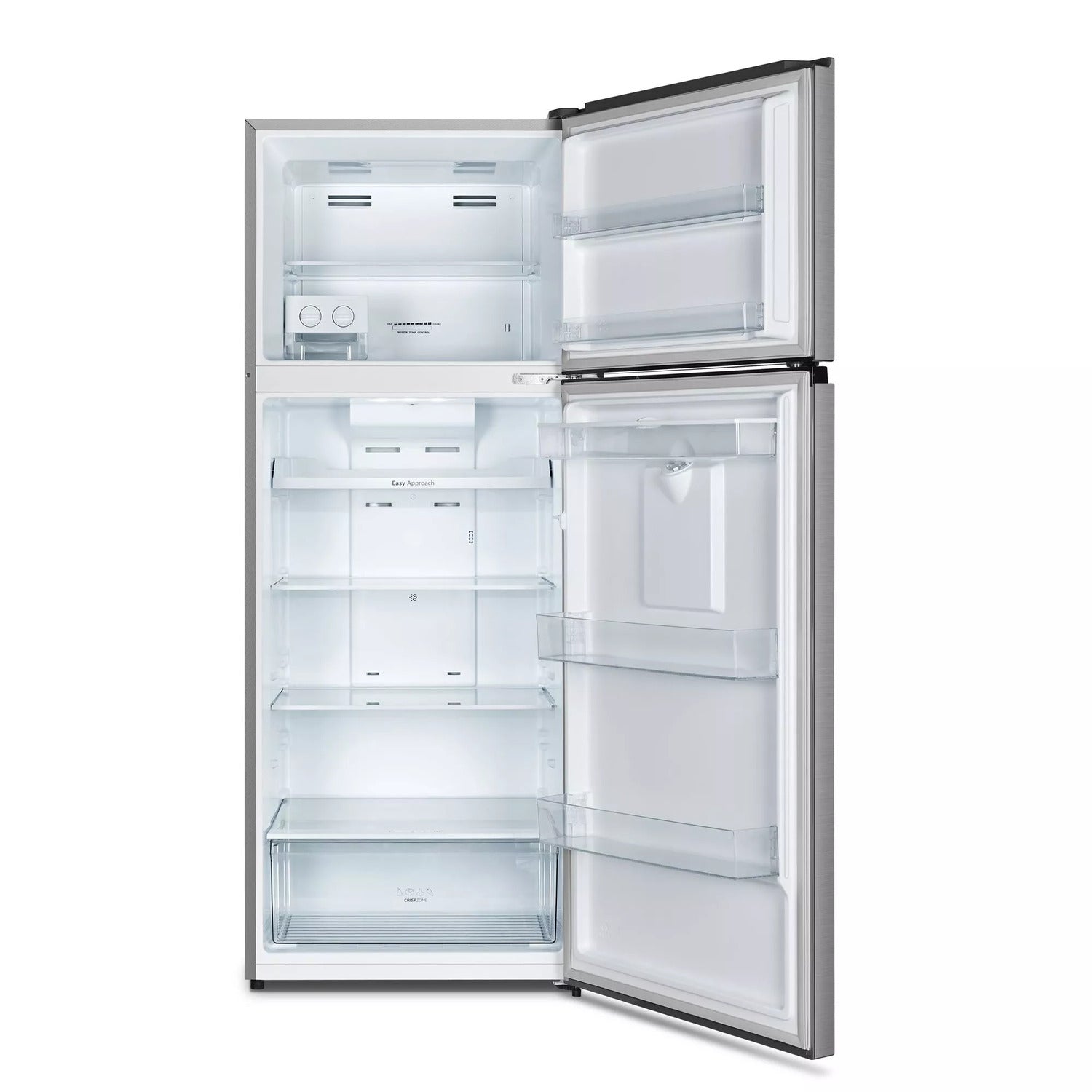 Hisense FTN461WCE1 467 L Réfrigérateur-congélateur en acier inoxydable avec technologie Total No Frost, classe énergétique E