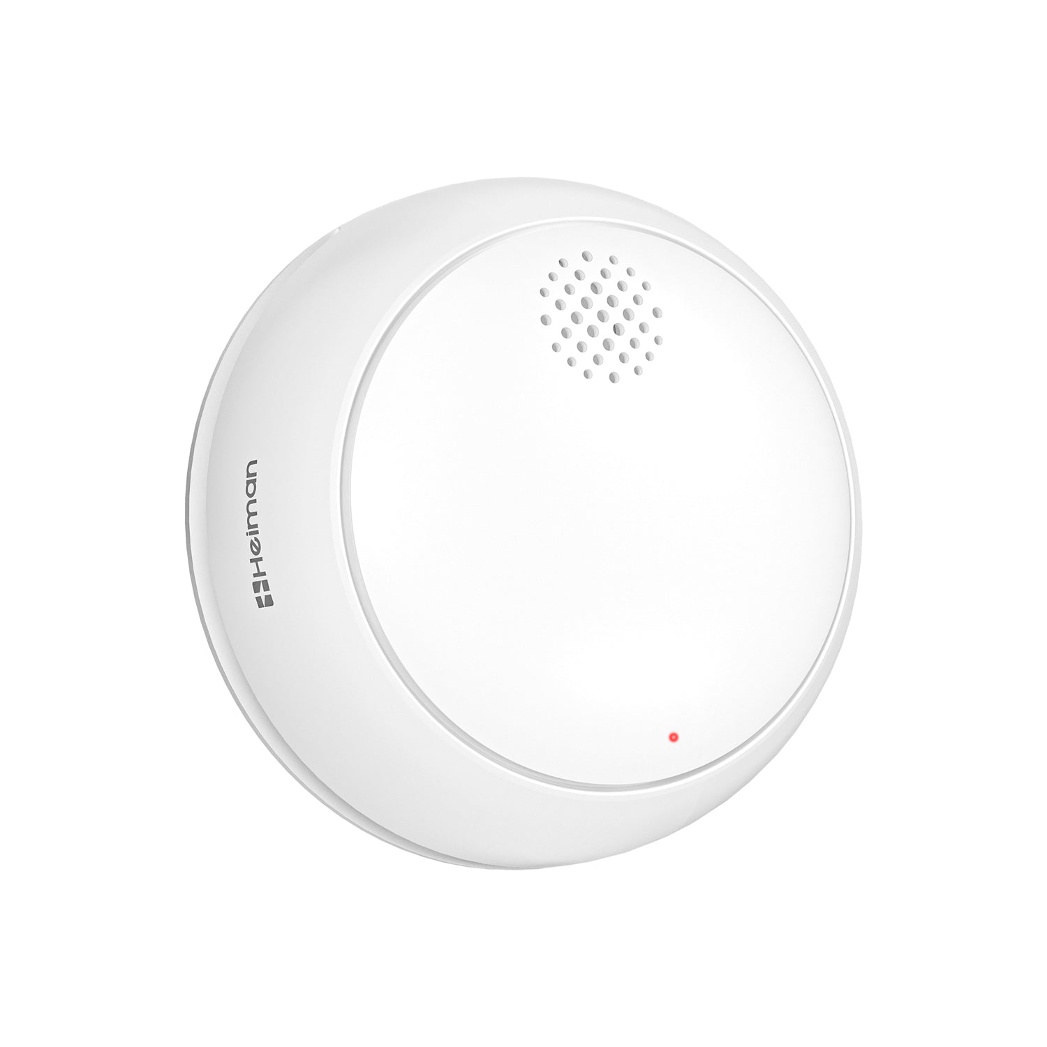 HEIMAN Détecteur de fumée Wi-Fi WLAN intelligent, avec application, batterie remplaçable, alarme 85 dB et bouton d'arrêt, conforme EN 14604