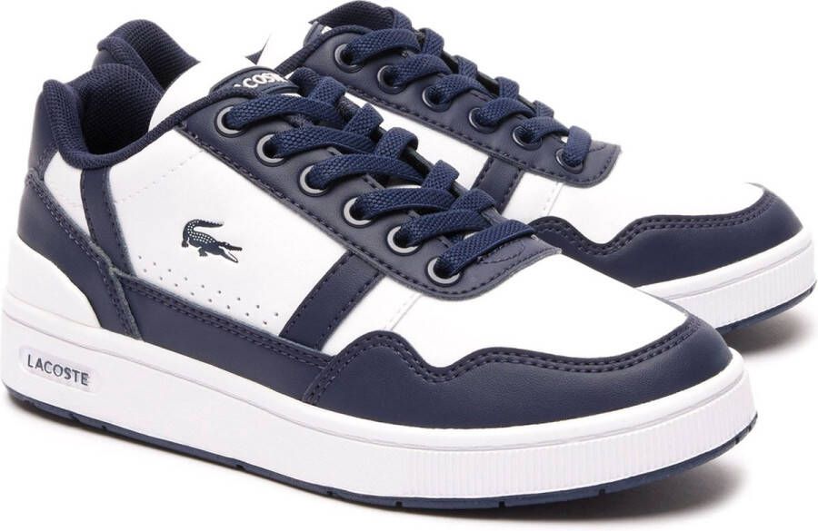 LACOSTE Baskets T-Clip 223 6 Blanc sucre/Bleu marine 28