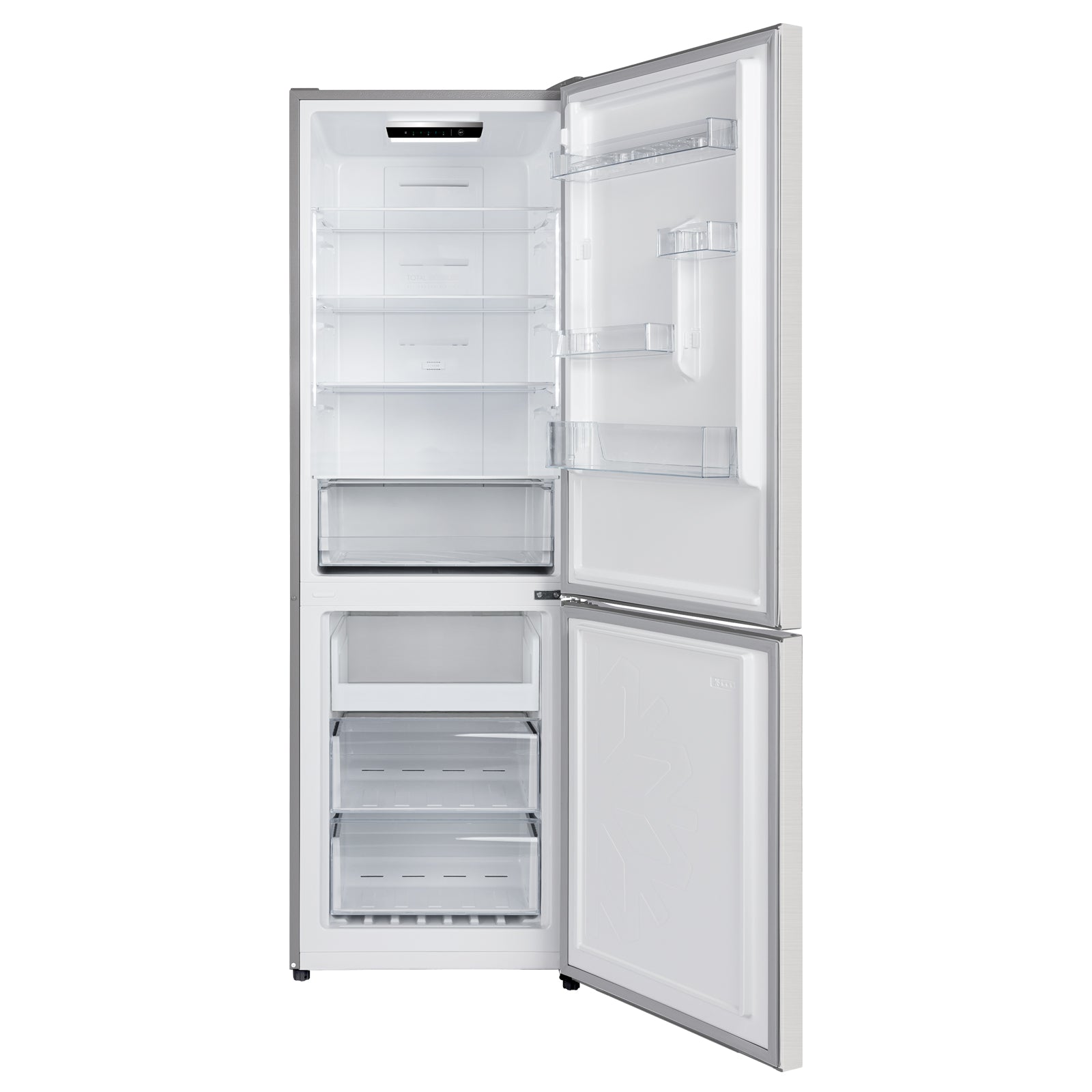 CHiQ JR318WSD Réfrigérateur-congélateur combiné 322 L, Froid ventilé, Multi-flux d'air, Congélation 4 étoiles, Compresseur à inverseur 37 dB, Réfrigérateur 226 L et congélateur 96 L