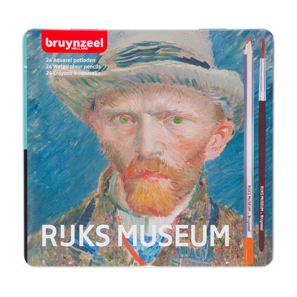 Bruynzeel Boîte 24 crayons aquarelle Vincent van Gogh