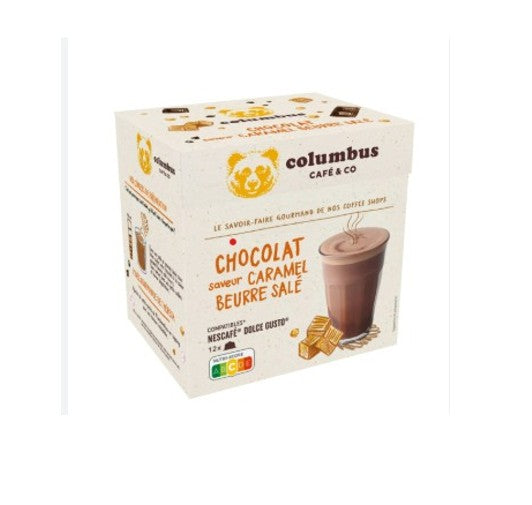 Capsules de café chocolat caramel, x12