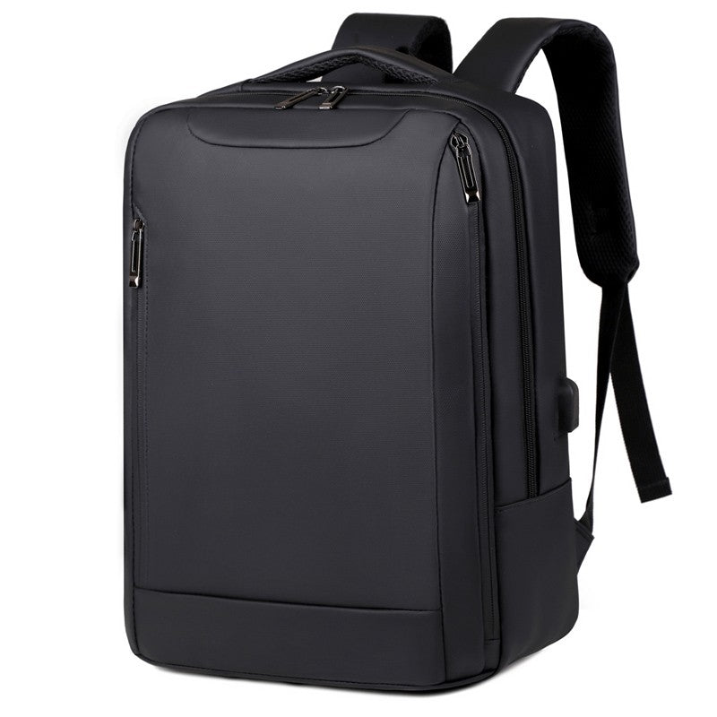Sac à dos ordinateur portable professionnel 15,6 pouces léger hydrofuge multi-compartiments sac à dos fin sac à dos décontracté pour trajet bureau court voyage
