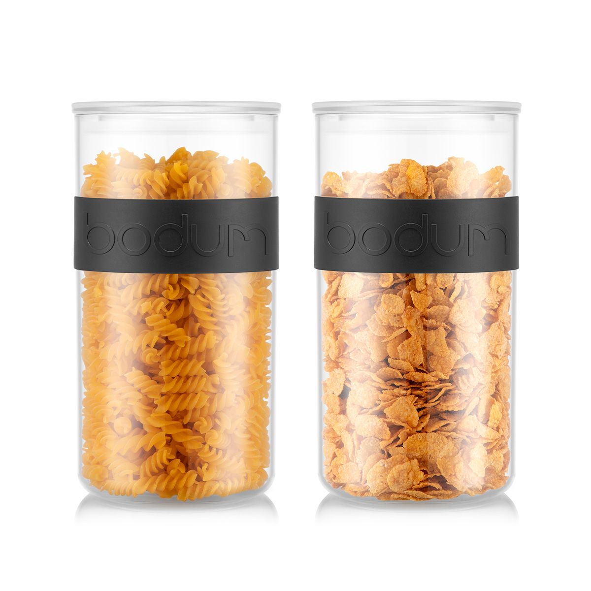 Bodum Presso Récipients de conservation alimentaire 2 x 2 L Noir