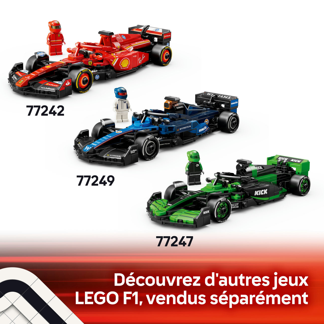 LEGO Speed Champions 77245 Voiture F1® Aston Martin Aramco AMR24