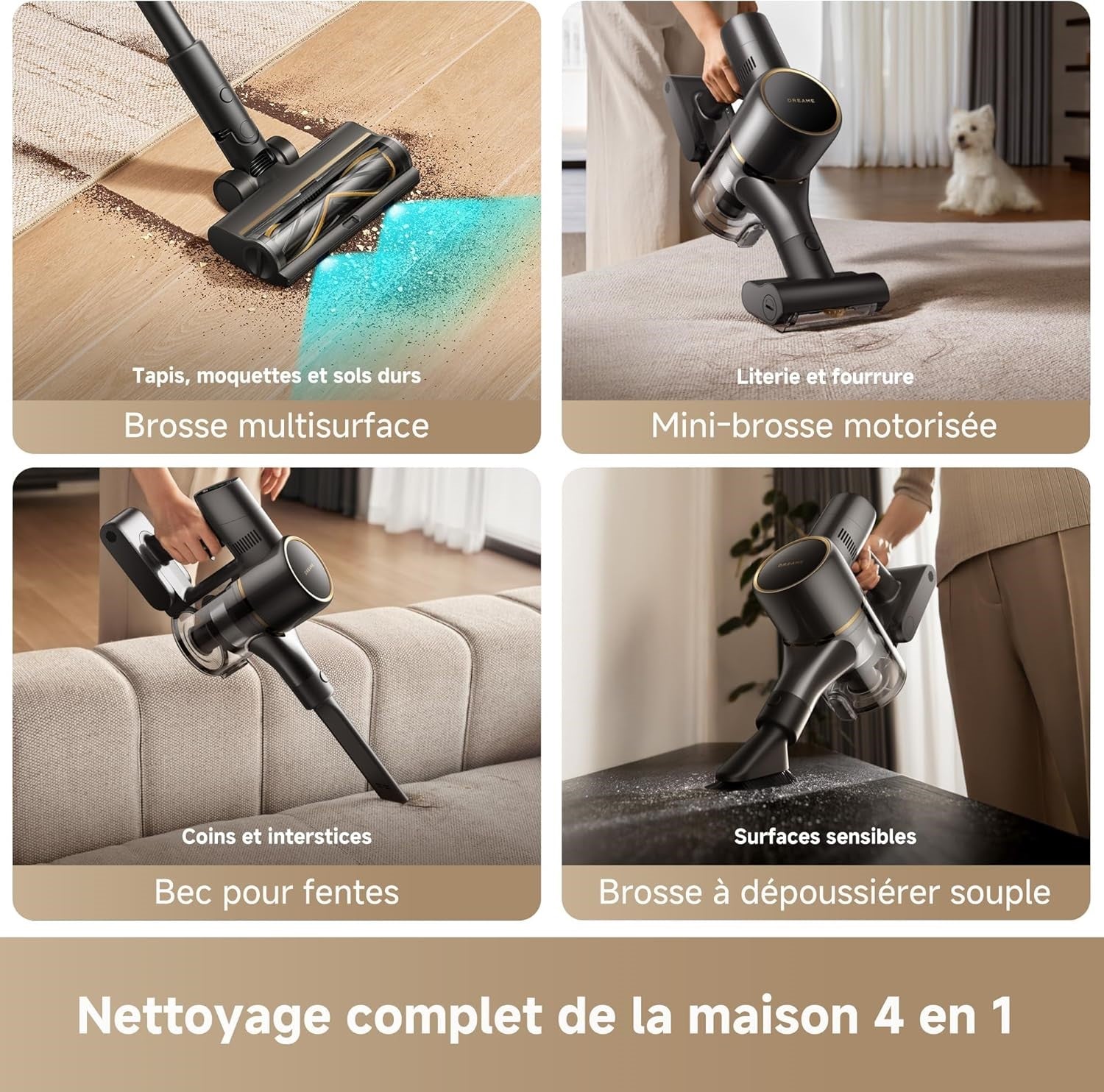 Dreame R20 SE Aspirateur Balai Sans Fil