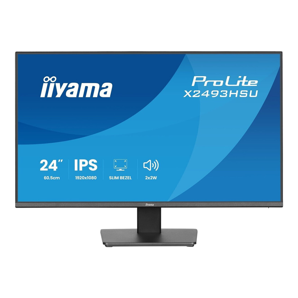 iiyama ProLite X2493HSU-B1 - Moniteur 24" Full HD - Dalle IPS - 120 Hz - Hub USB