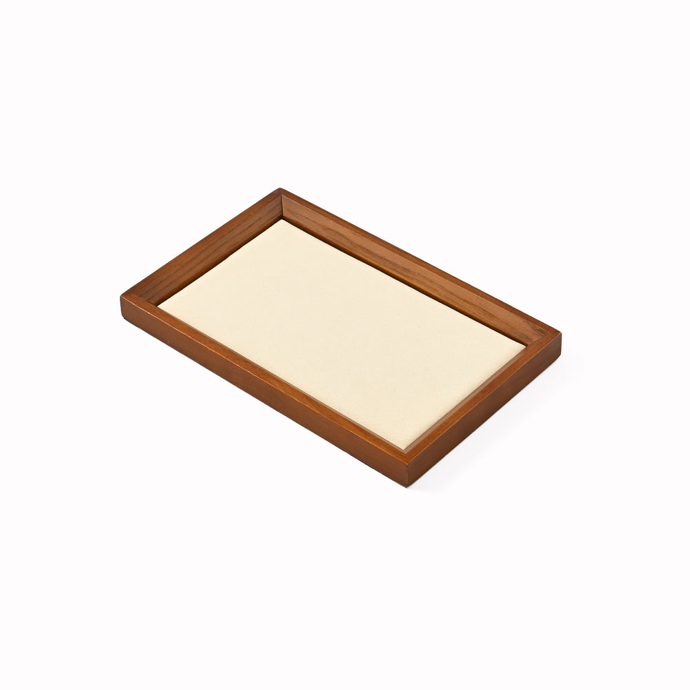 Oirlv Plateau de présentation pour bijoux en bois