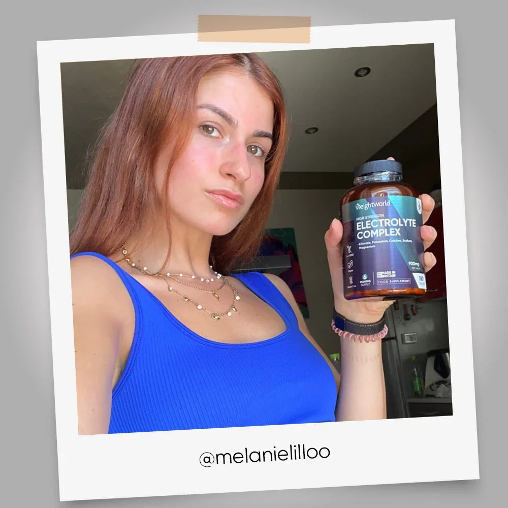 WeightWorld Complexe d'électrolytes 900 mg - 180 comprimés