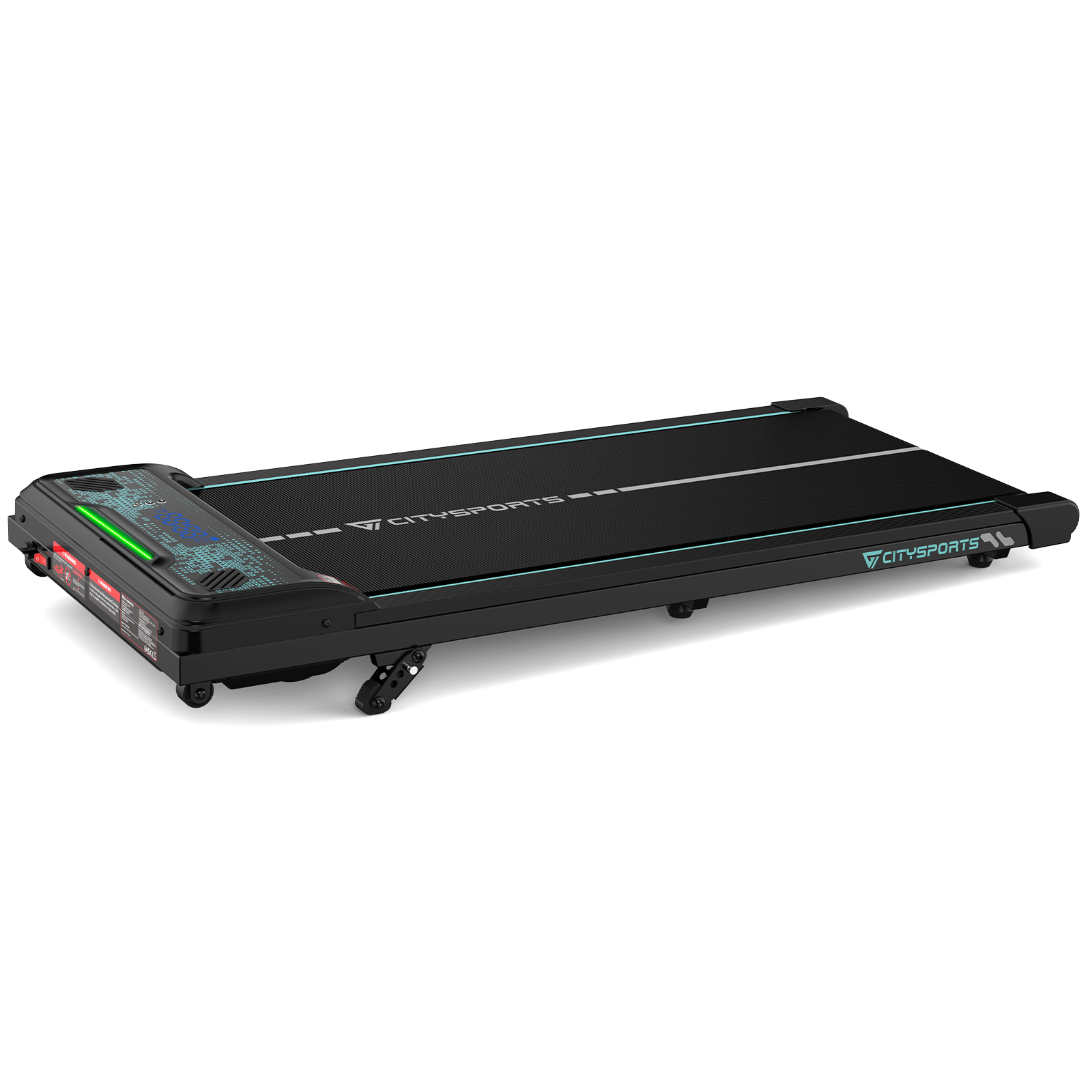 CITYSPORTS PRO Tapis de marche 0 à 14 % d'inclinaison et 1 à 6 km/h