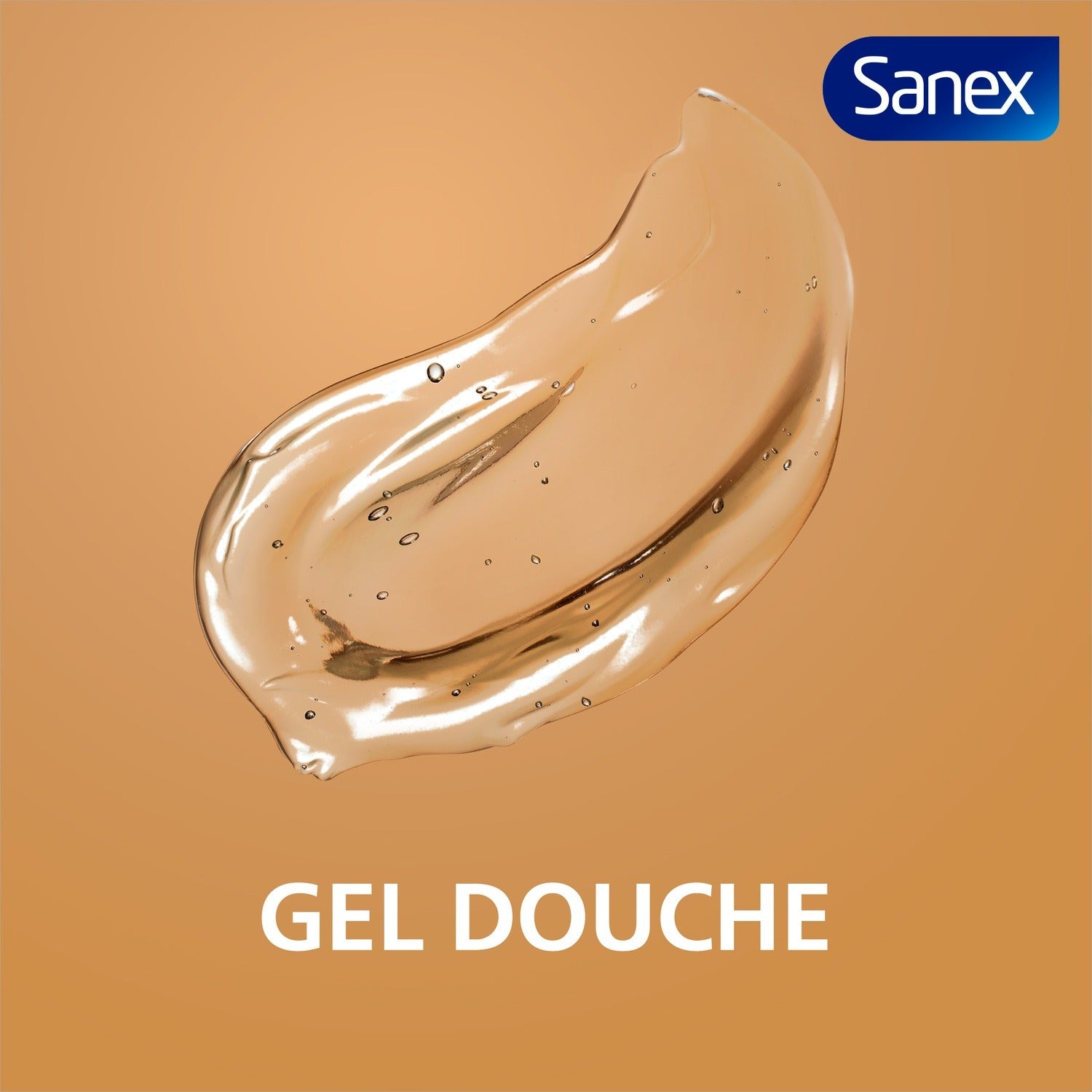 SANEX Gel Douche Nourrissant, Hypoallergénique pour Peaux Sèches, 500 ml