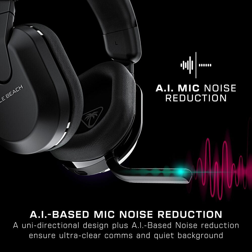 TURTLE BEACH Stealth 600 Gen 3 Xbox Casque Gaming Sans Fil - Micro Muet par Basculement - Xbox Series X|S, Xbox One, PS5, PS4, PC, Switch 2, Steam Deck & Mobile - Noir