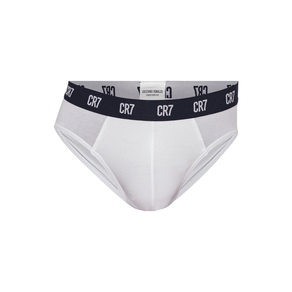 CR7 Lot de 3 slips Blanc/Gris/Noir