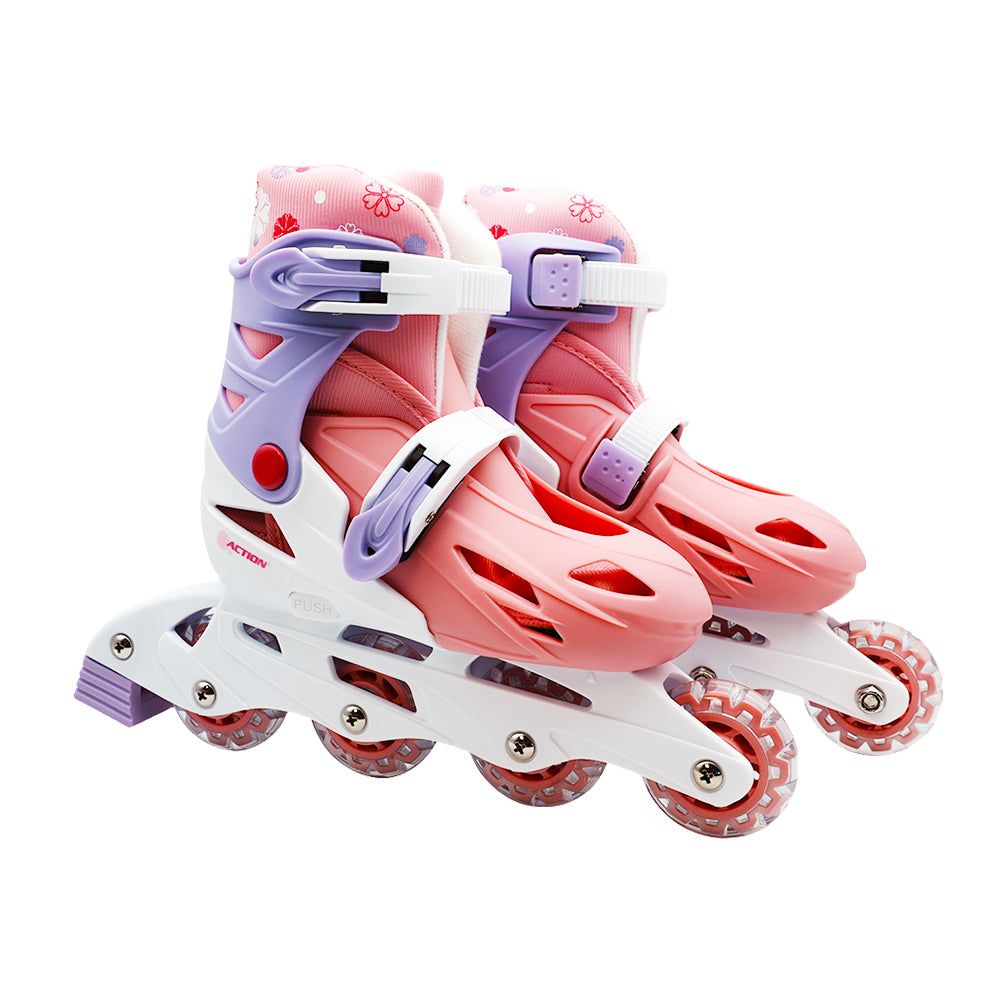 ACTION Patins à roulettes en ligne PW-128D - XS