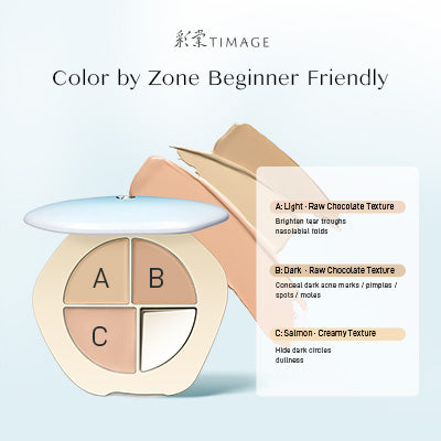 TIMAGE JADY Palette de correcteurs crème - Teinte 01