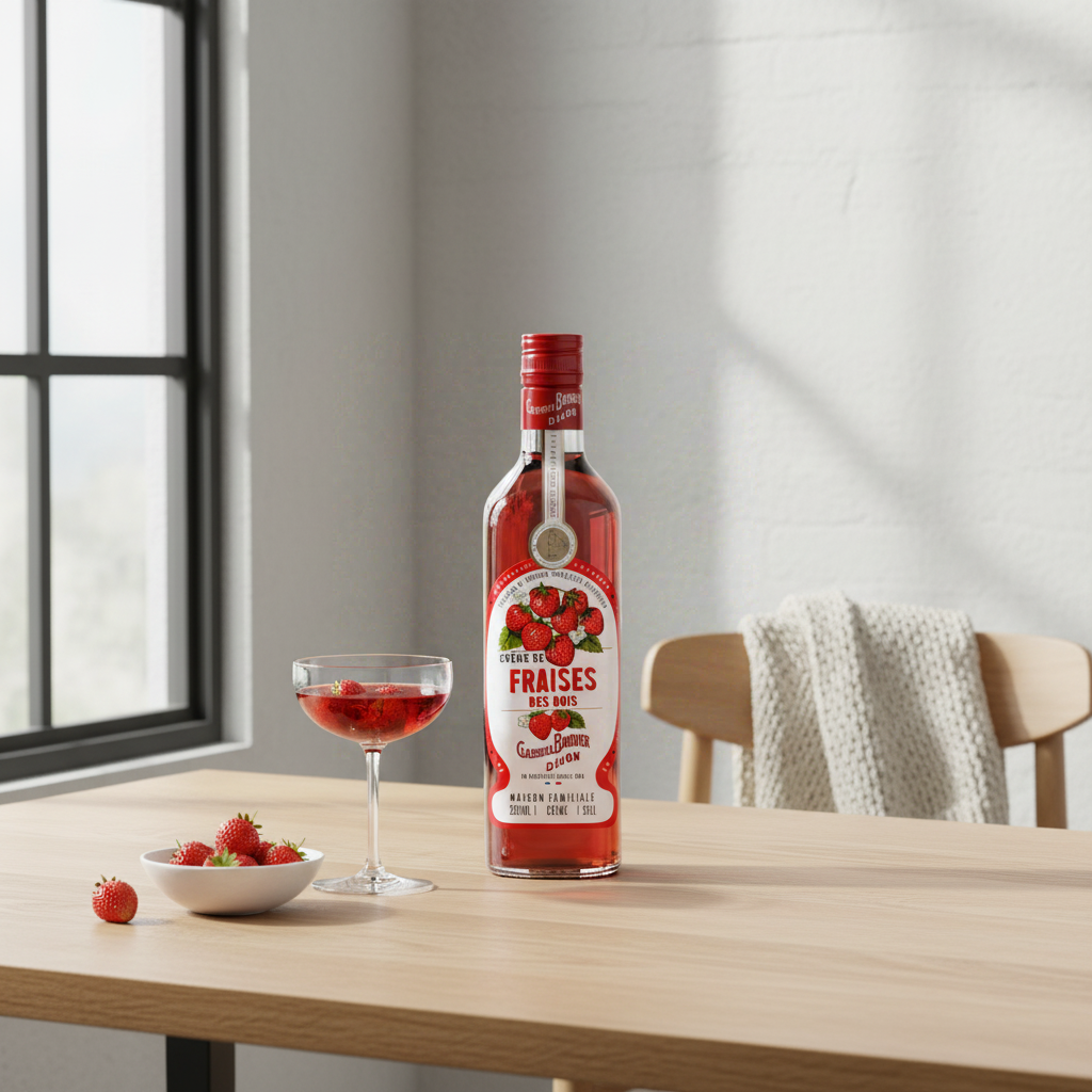 BOUDIER Crème de Fraises 20° 70 cl
