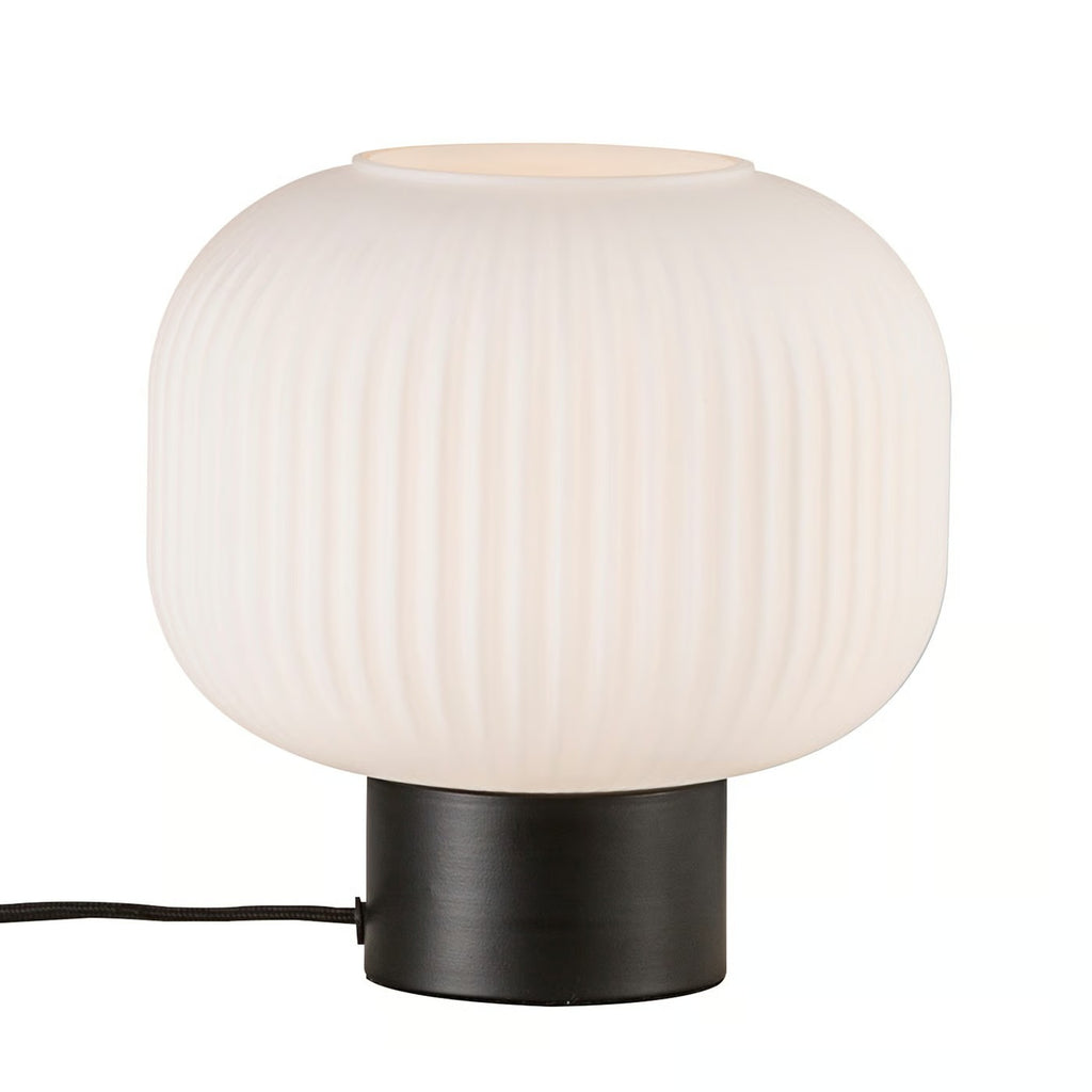 Lampe à poser MILFORD verre noir IP20 E27 - Nordlux, Intérieur