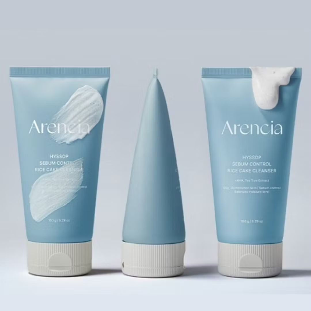 Arencia Nettoyant gâteau de riz régulateur de sébum à l’hysope 150 g