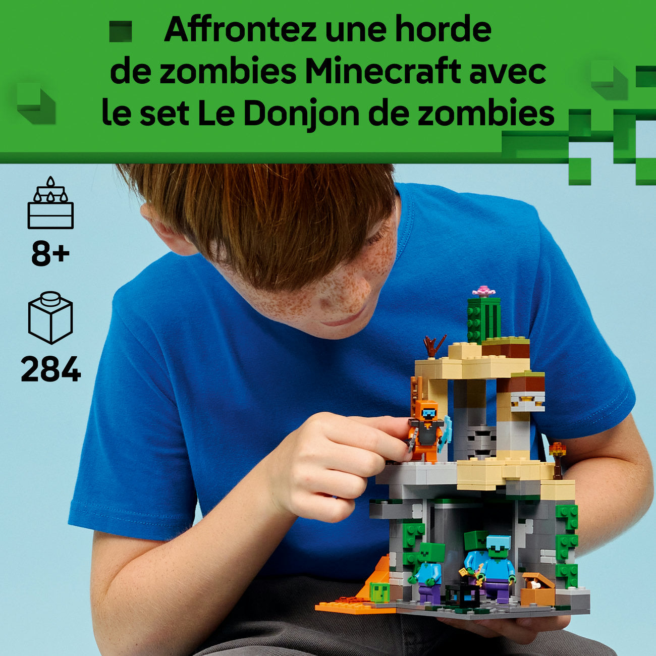 LEGO Minecraft 21587 Le Donjon de zombies