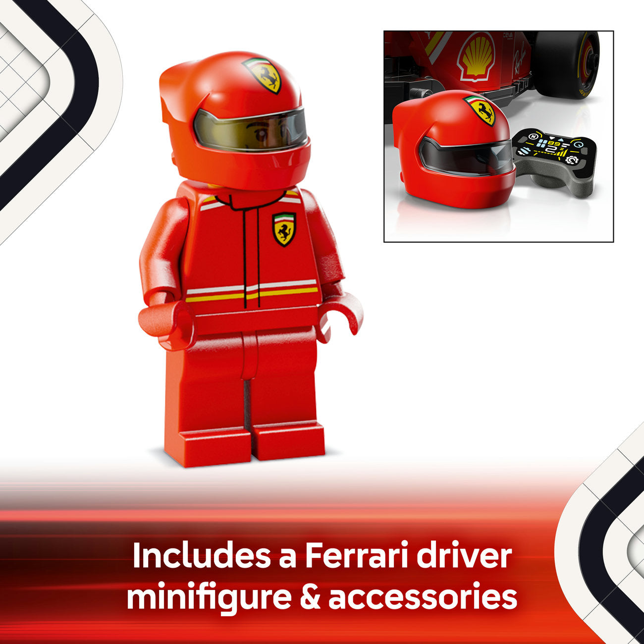 LEGO Speed Champions 77242 Voiture F1 Ferrari SF-24
