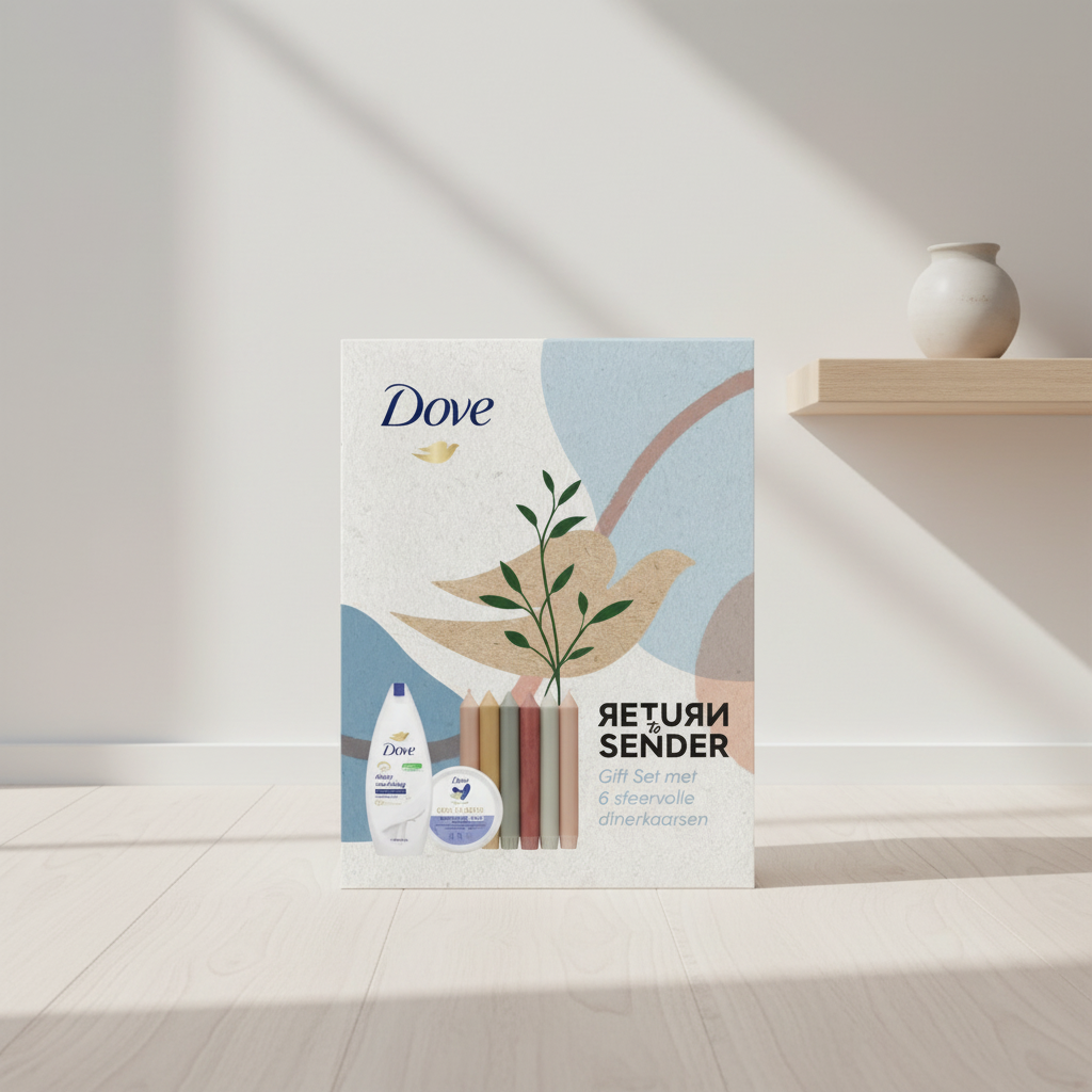 DOVE Coffret cadeau Retour à l’expéditeur - Soin nourrissant en profondeur 2 x 250 ml