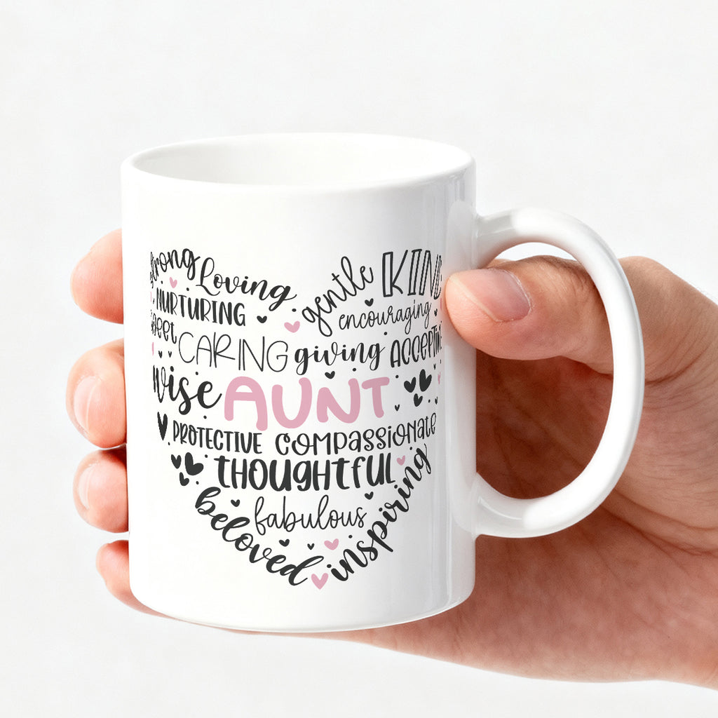 Alphynix Mug en céramique pour tante avec citation - 33 cl