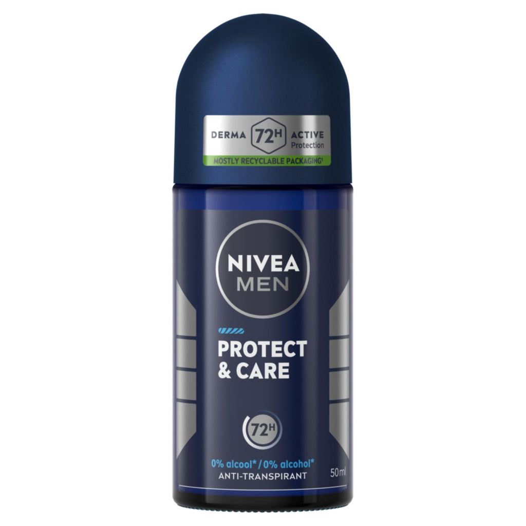 NIVEA MEN Déodorant Aisselles Protect & Care Protection 72h Bille 50ml