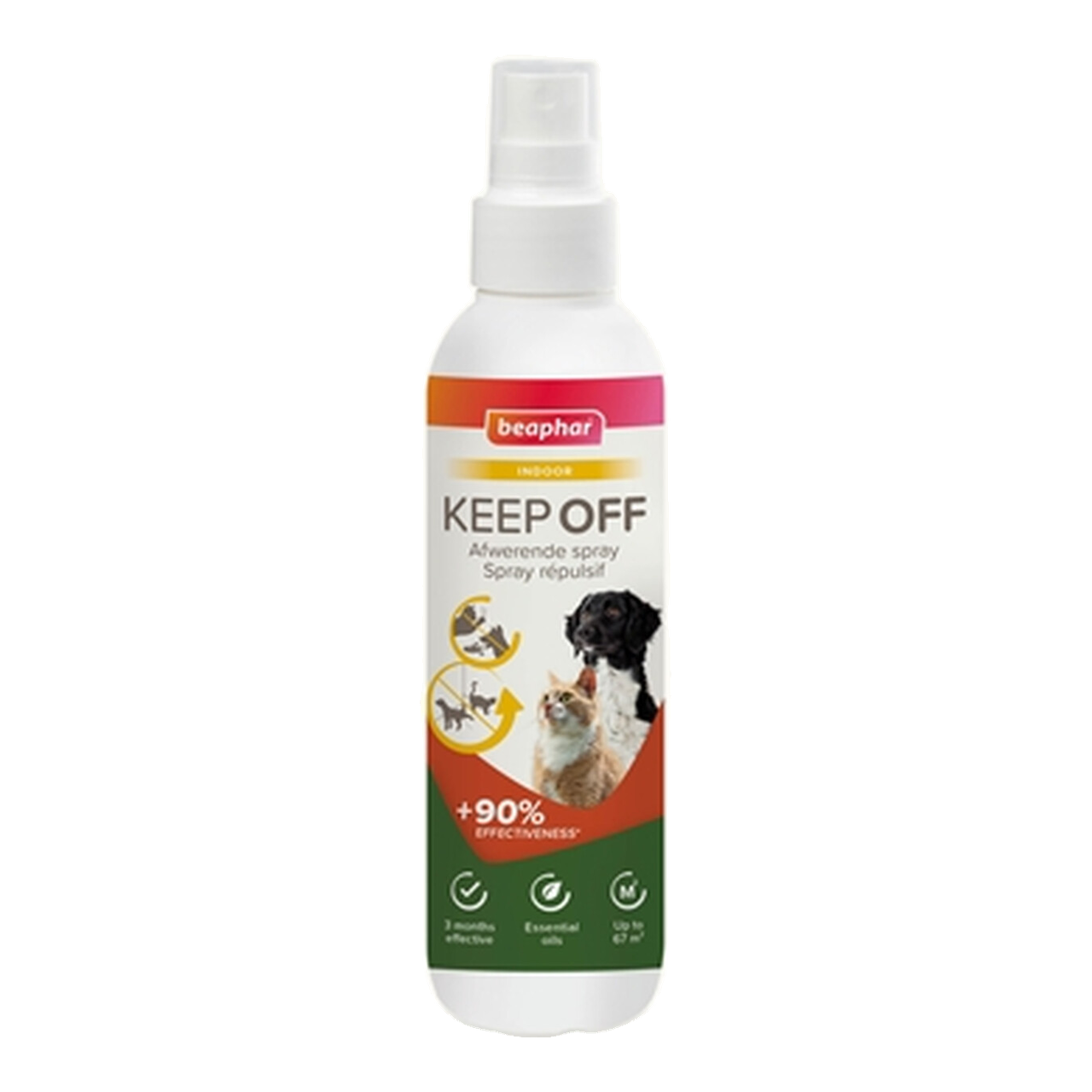 BEAPHAR Keep Off Spray répulsif pour intérieur, 200 ml