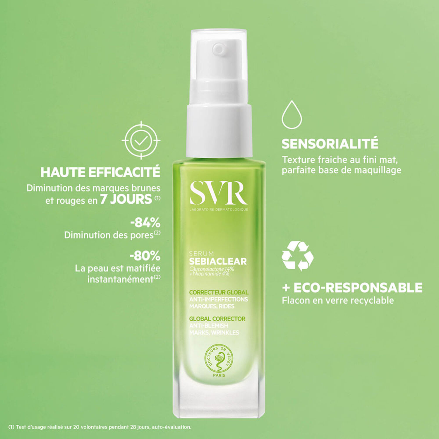 SVR SEBIACLEAR Sérum anti-imperfections - 30 ml