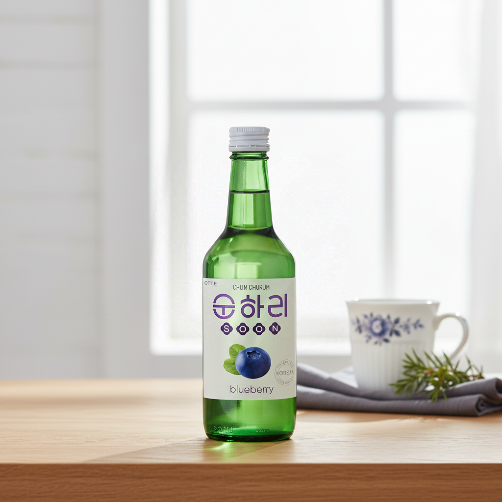 ChumChurum Soonhari Soju Myrtille 12% alc. - 350ml