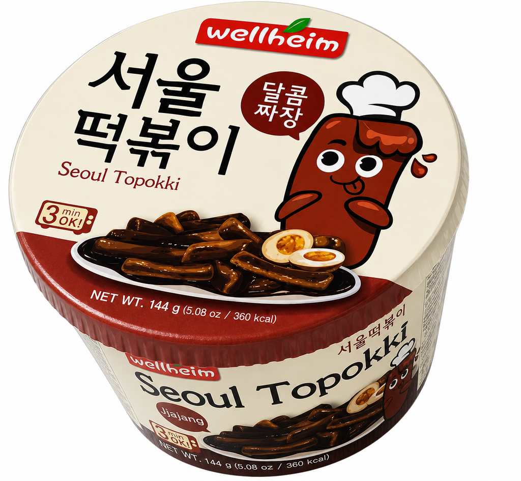 Wellheim Seoul Topokki Jjajang 144 g