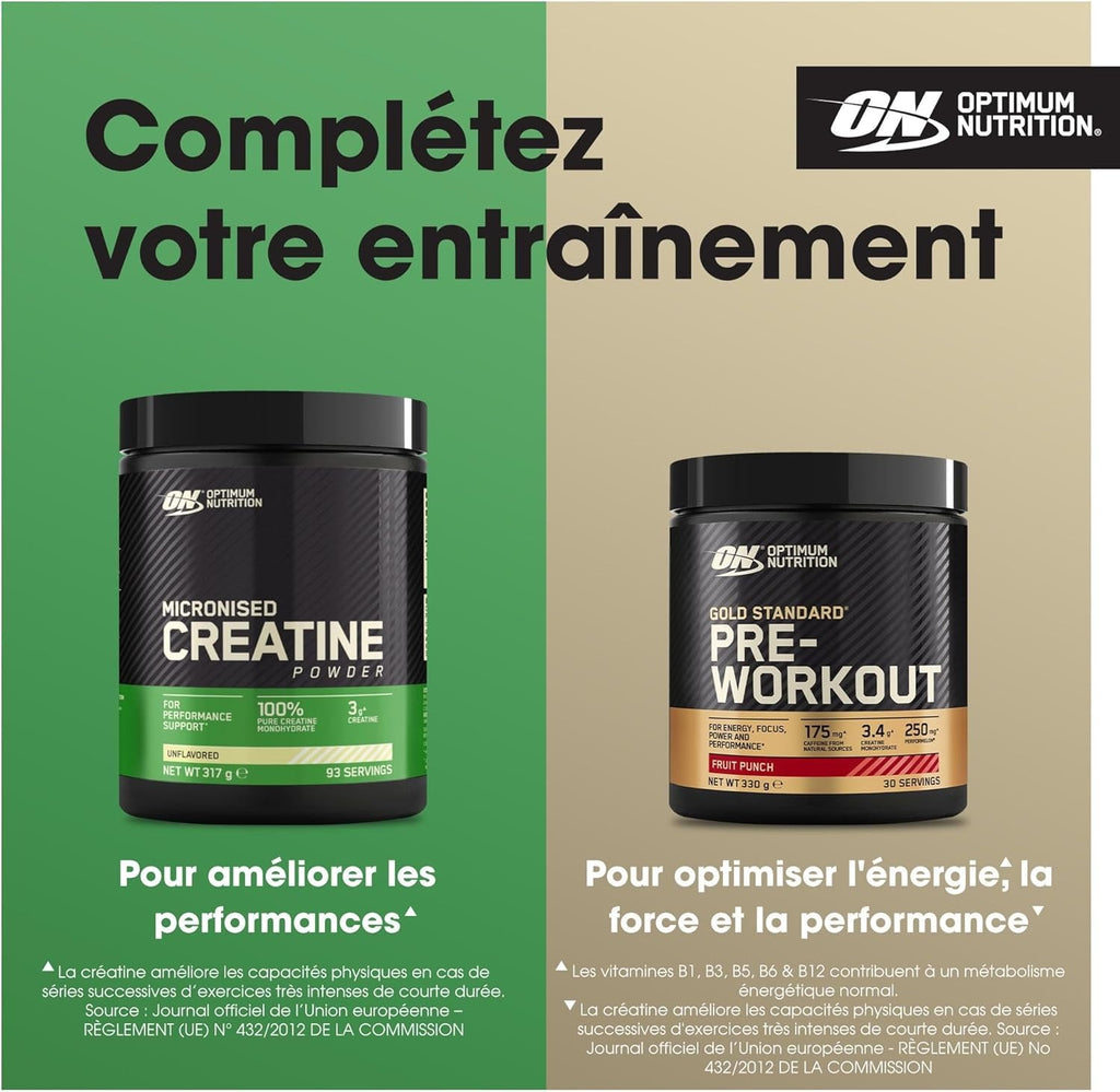 Optimum Nutrition Gold Standard 100 % Caséine, Saveur Fraise Délice 924 g (28 portions)