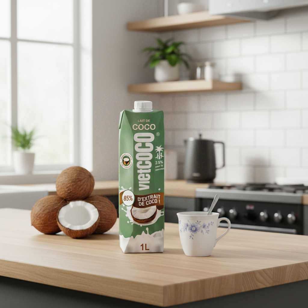 VIETCOCO Lait de coco 17-19% MG 1L