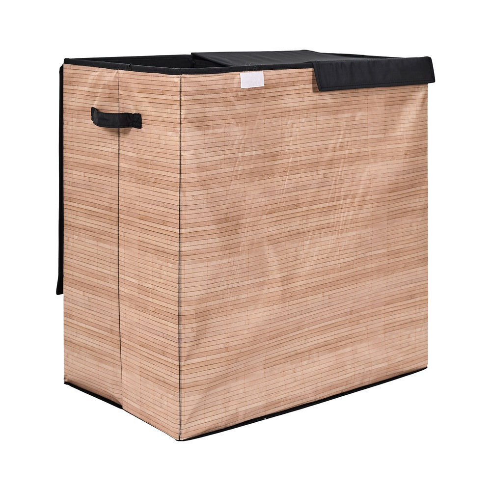Panier a linge double 58x35x58cm m8