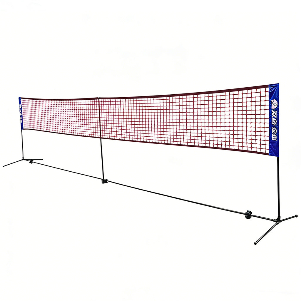 Double Fish Kit de filet de badminton portable avec étui pour raquettes - BX610
