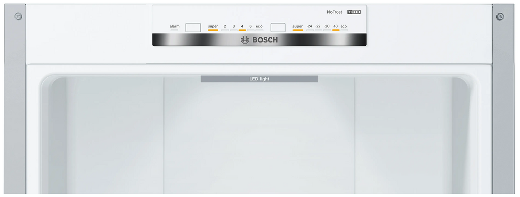 Bosch KGN39VLEB Réfrigérateur et congélateur 368 L Classe E - Inox