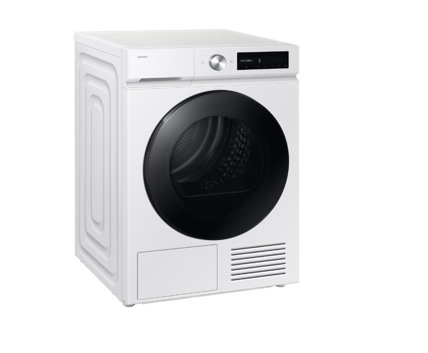 Samsung DV90DB7845GBU3 Sèche-linge à chargement frontal - Pose libre - Capacité 9 kg - Pompe à chaleur - Blanc - Classe A