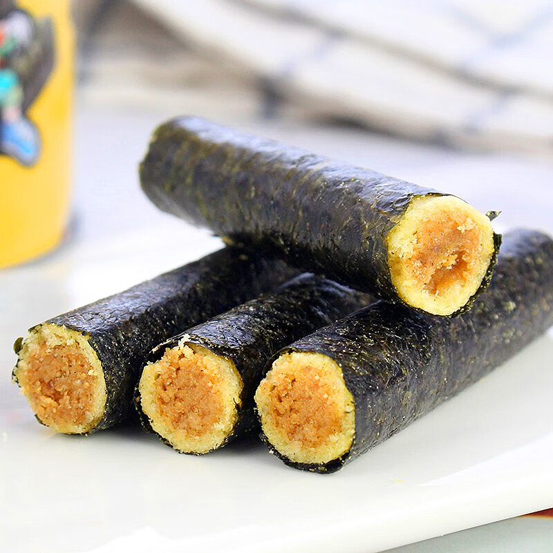 Hanshi Rouleaux d'algues saveur viande séchée - 90 g